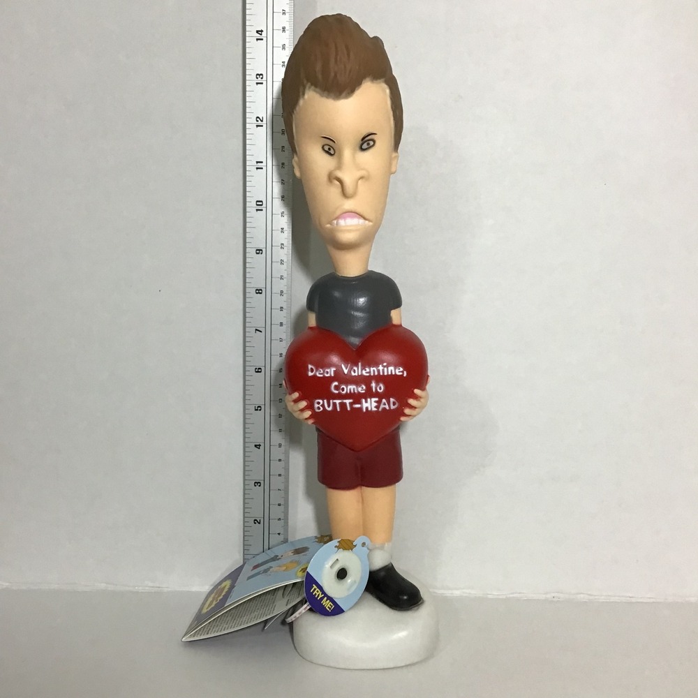 2026 Gemmy Beavis & Butthead Valentines Day Blow Mold Figure‎ Butthead 14"